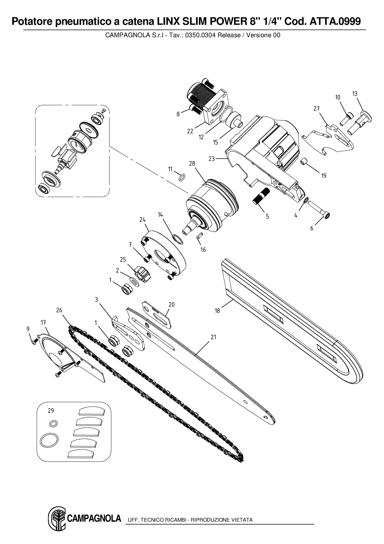 ATTA.0999_Potatore pneum. a catena LINX SLIM POWER